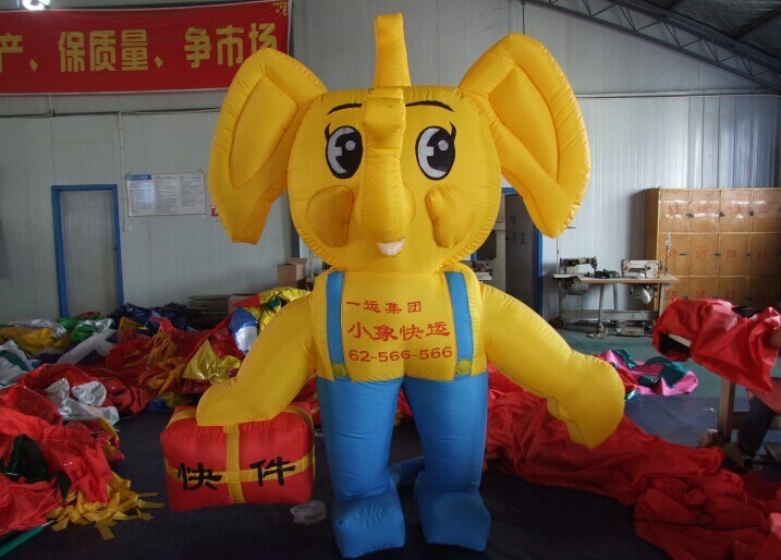 阳江大象充气卡通气模